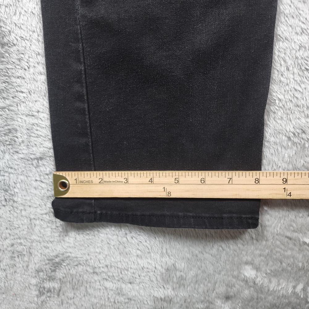 Levi's Classic Bootcut Jeans Womens 4 26x30 Black Dark Wash Stretch Denim - Picture 7 of 15
